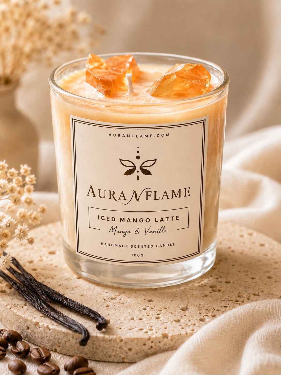 Iced Mango Latte Candle