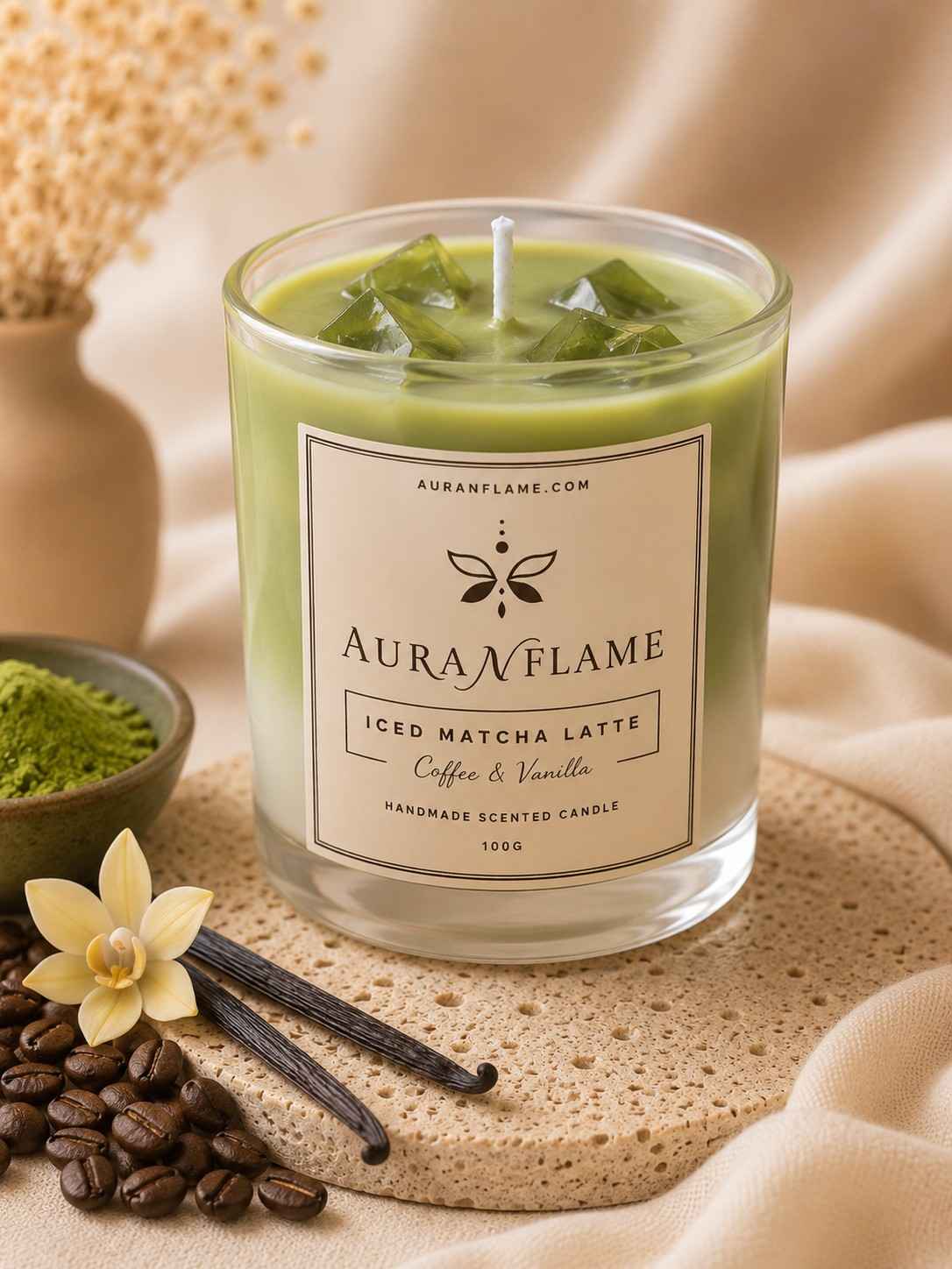 Iced Matcha Latte Candle